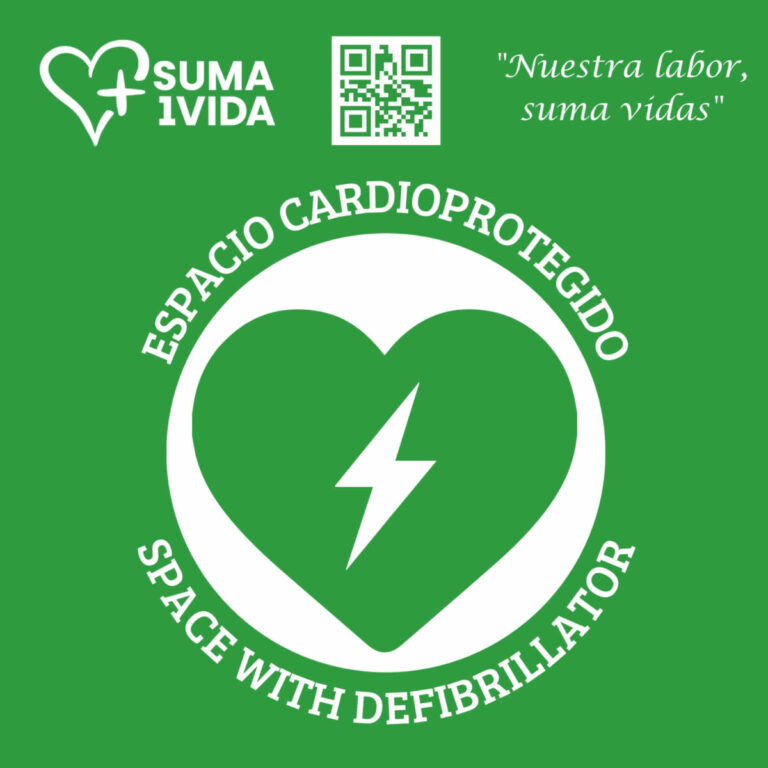 cartelería para espacios públicos cardioprotegidos