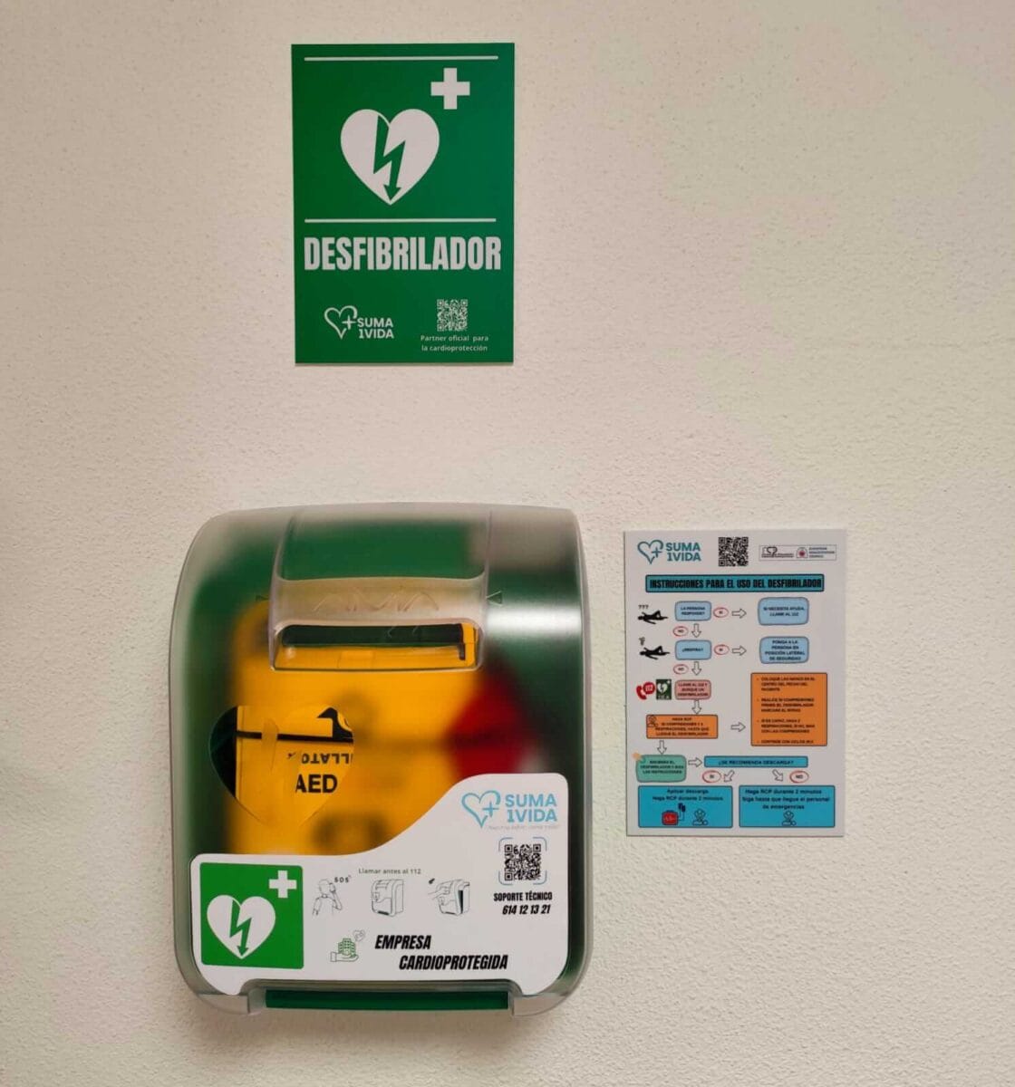 Venta e instalación de desfibriladores en Valencia