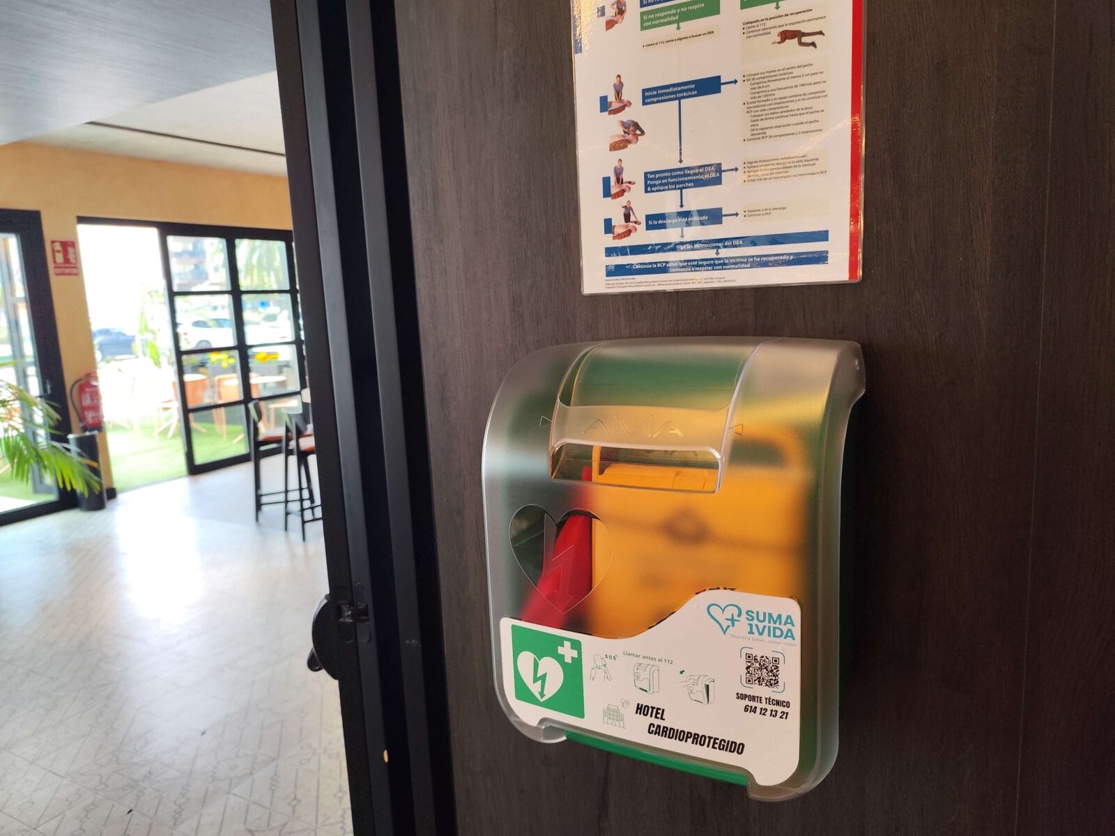 Novotel Valencia dentro de su proyecto de cardioprotección