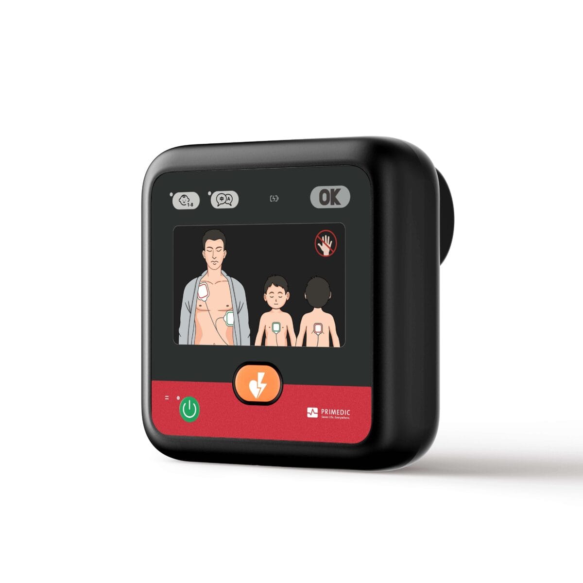 Desfibrilador compacto PRIMEDIC HeartSave myPAD